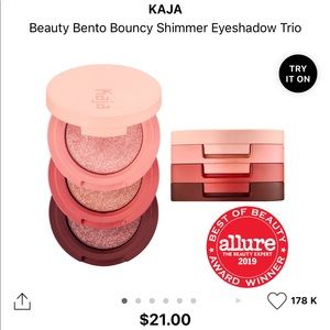 Kaja eyeshadow trio